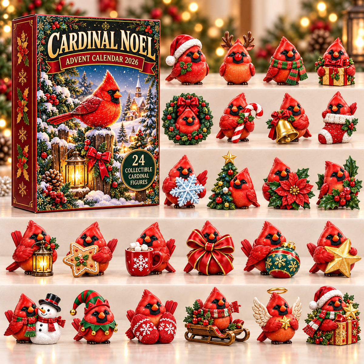 Cardinal Noel Advent Calendar 2026 GFTOPND3006