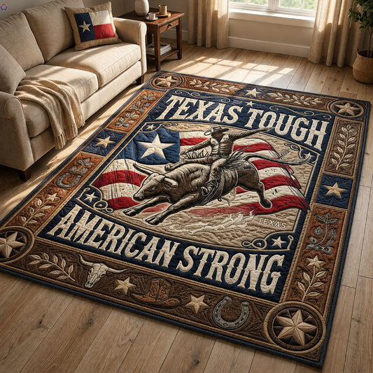 Texas Tough American Strong Area Rug GFTOPND301