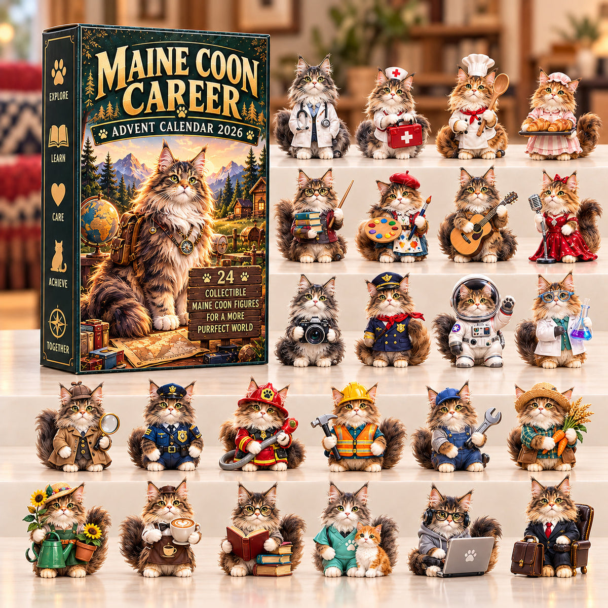 Maine Coon Career Advent Calendar 2026 GFTOPND3011