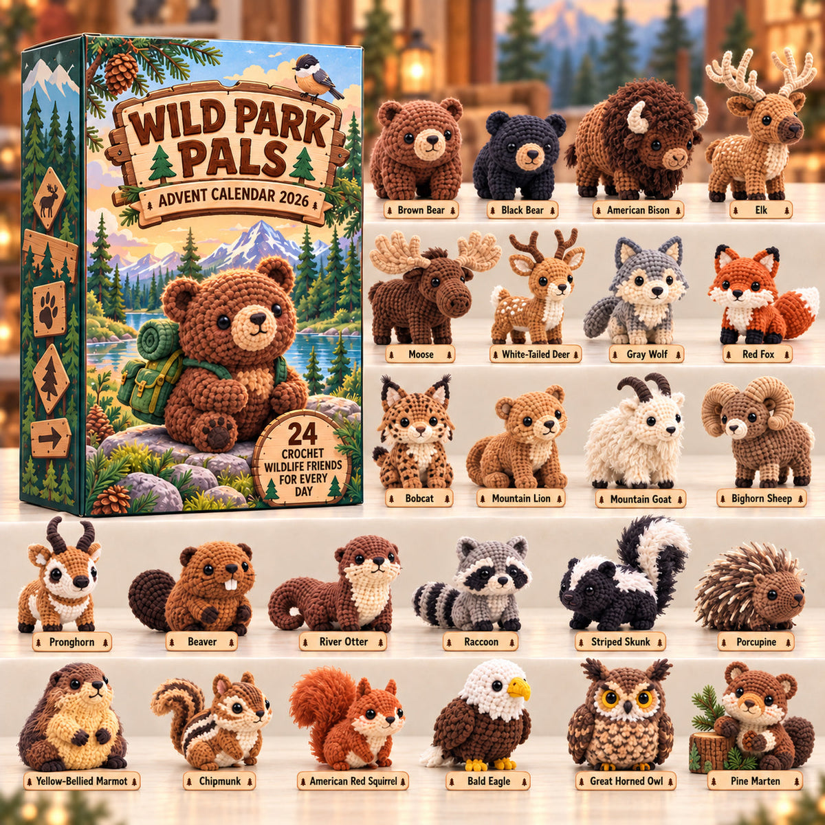 Wild Park Pals Advent Calendar 2026 GFTOPND3021