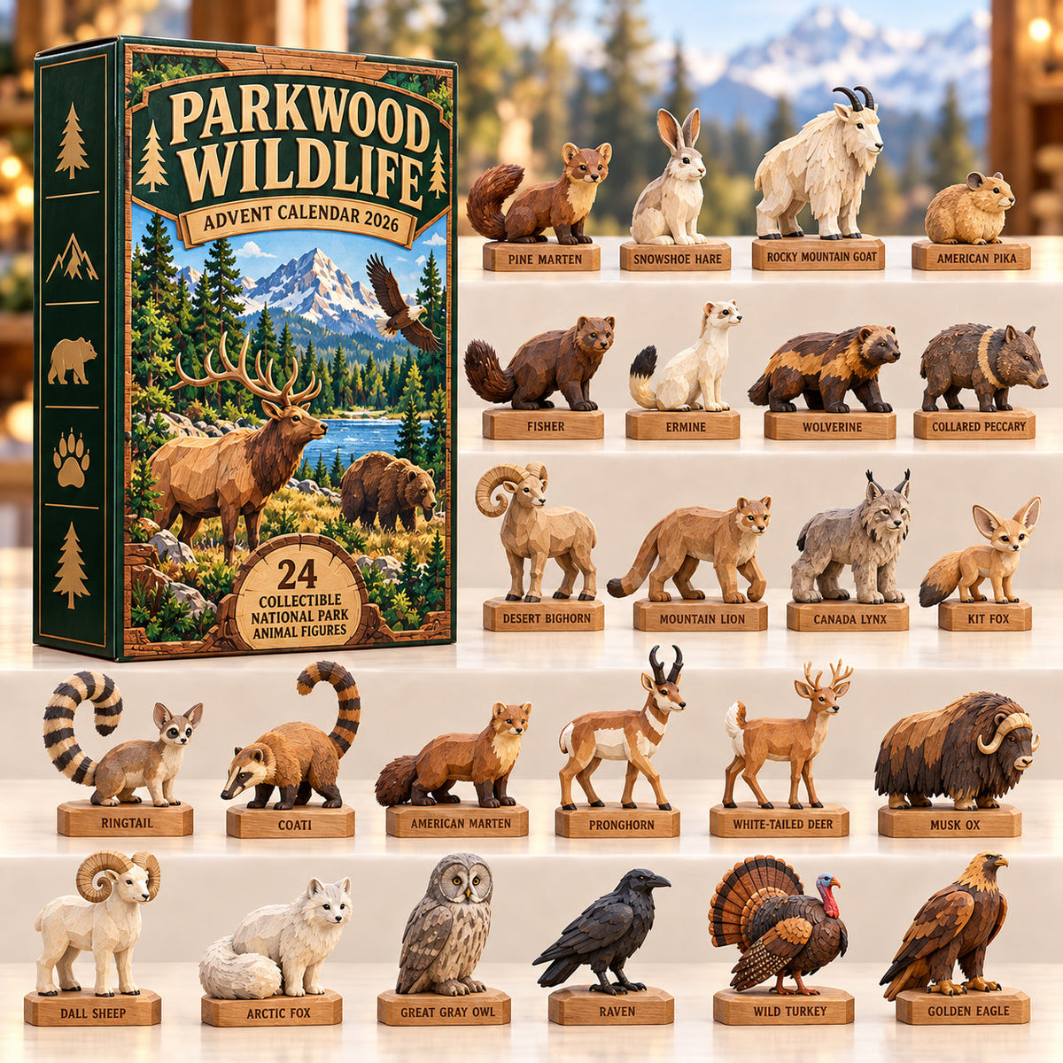 Parkwood Wildlife Advent Calendar 2026 GFTOPND3023