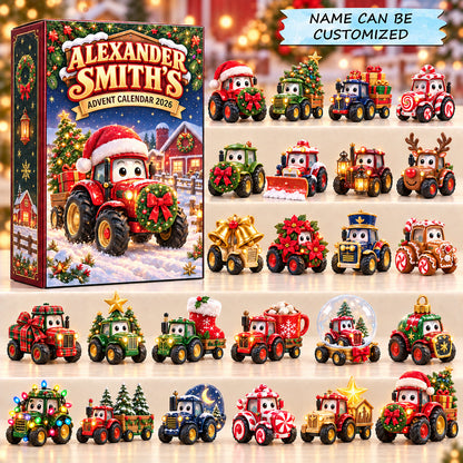 Jolly Tractor Advent Calendar 2026 QTCUZ GFTOPND3047