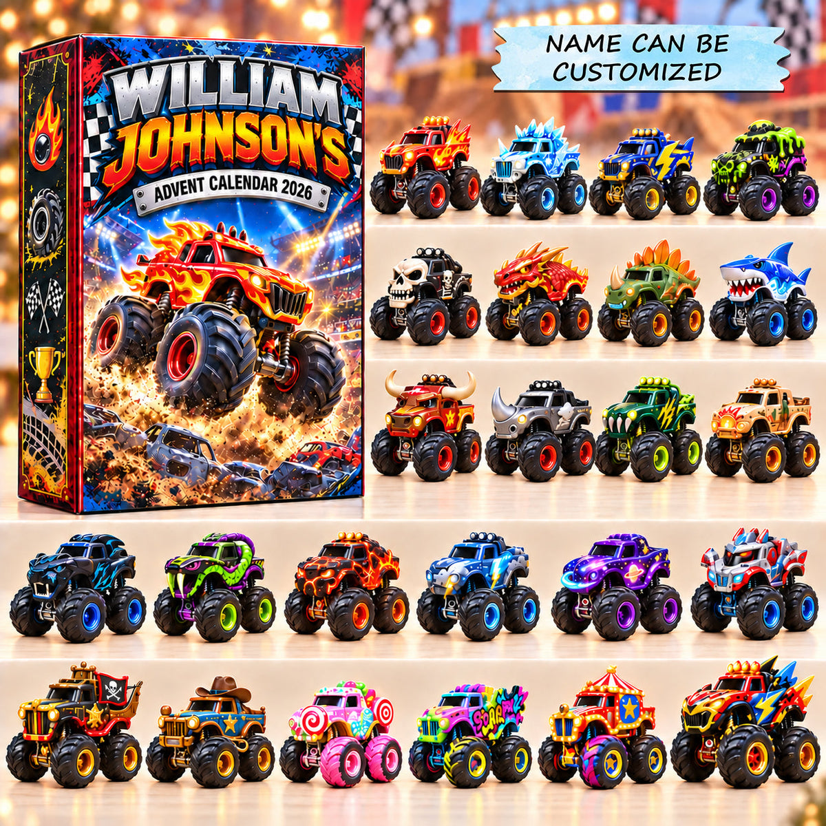Monster Rampage Advent Calendar 2026 QTCUZ GFTOPND3050