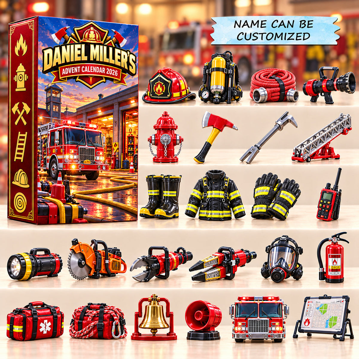 Firehouse Gear Advent Calendar 2026 QTCUZ GFTOPND3054