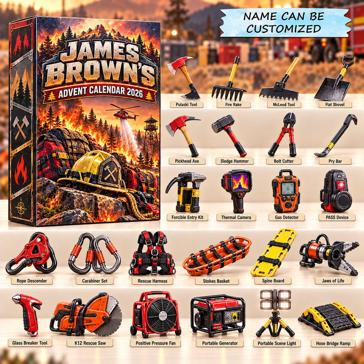 Rescue Arsenal Advent Calendar 2026 QTCUZ GFTOPND3057