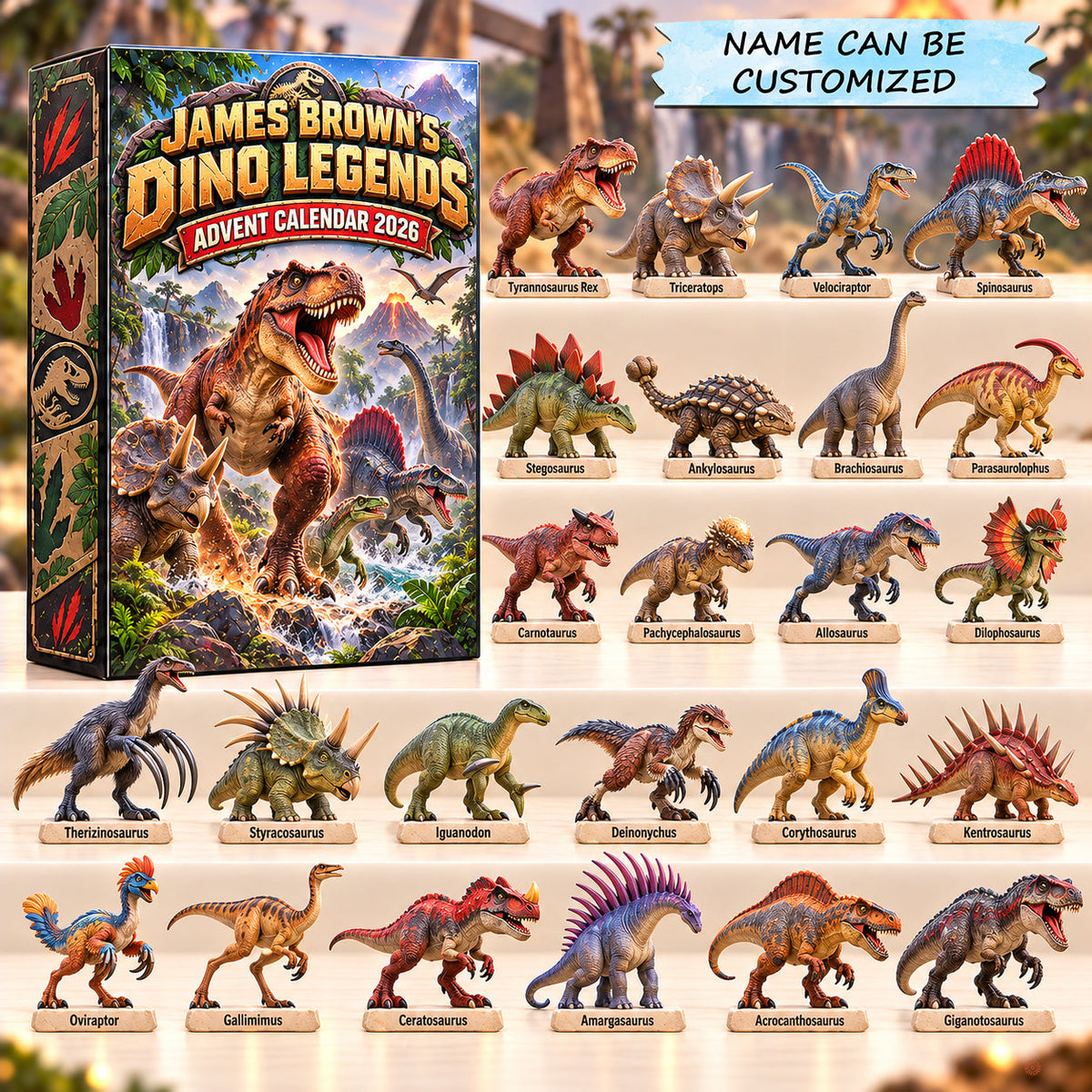 Dino Legends Advent Calendar 2026 QTCUZ GFTOPND3097