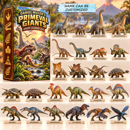 Primeval Giants Advent Calendar 2026 QTCUZ GFTOPND3098