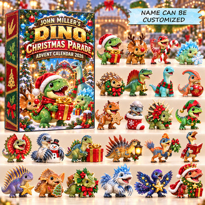 Dino Christmas Parade Advent Calendar 2026 QTCUZ GFTOPND3100