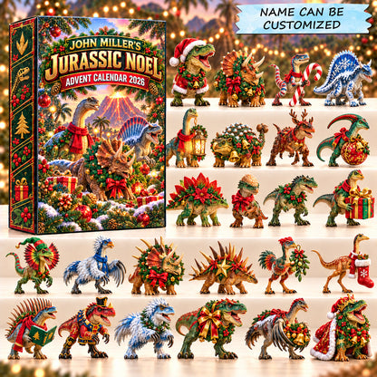 Jurassic Noel Advent Calendar 2026 QTCUZ GFTOPND3102