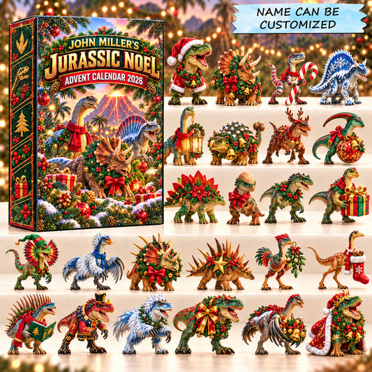 Jurassic Noel Advent Calendar 2026 QTCUZ GFTOPND3102
