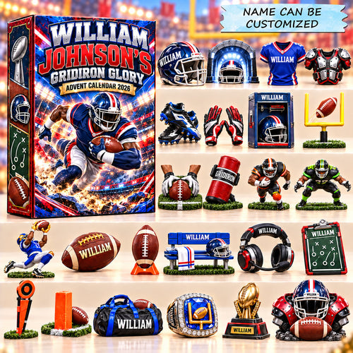 Gridiron Glory Advent Calendar 2026 QTCUZ GFTOPND3103