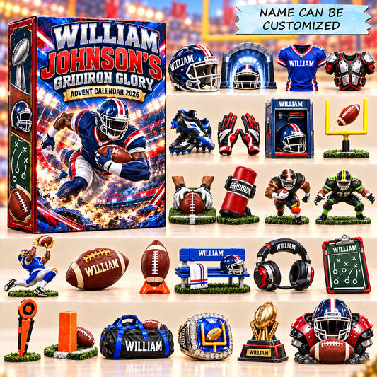 Gridiron Glory Advent Calendar 2026 QTCUZ GFTOPND3103