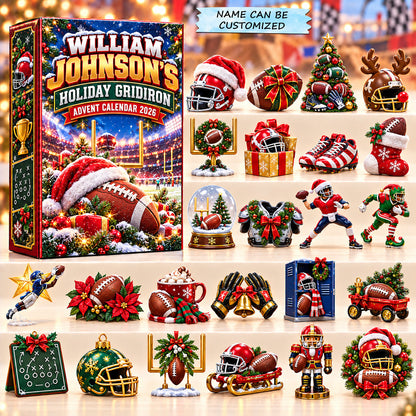 Holiday Gridiron Advent Calendar 2026 QTCUZ GFTOPND3105
