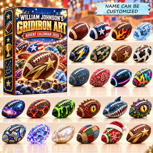 Gridiron Art Advent Calendar 2026 QTCUZ GFTOPND3106