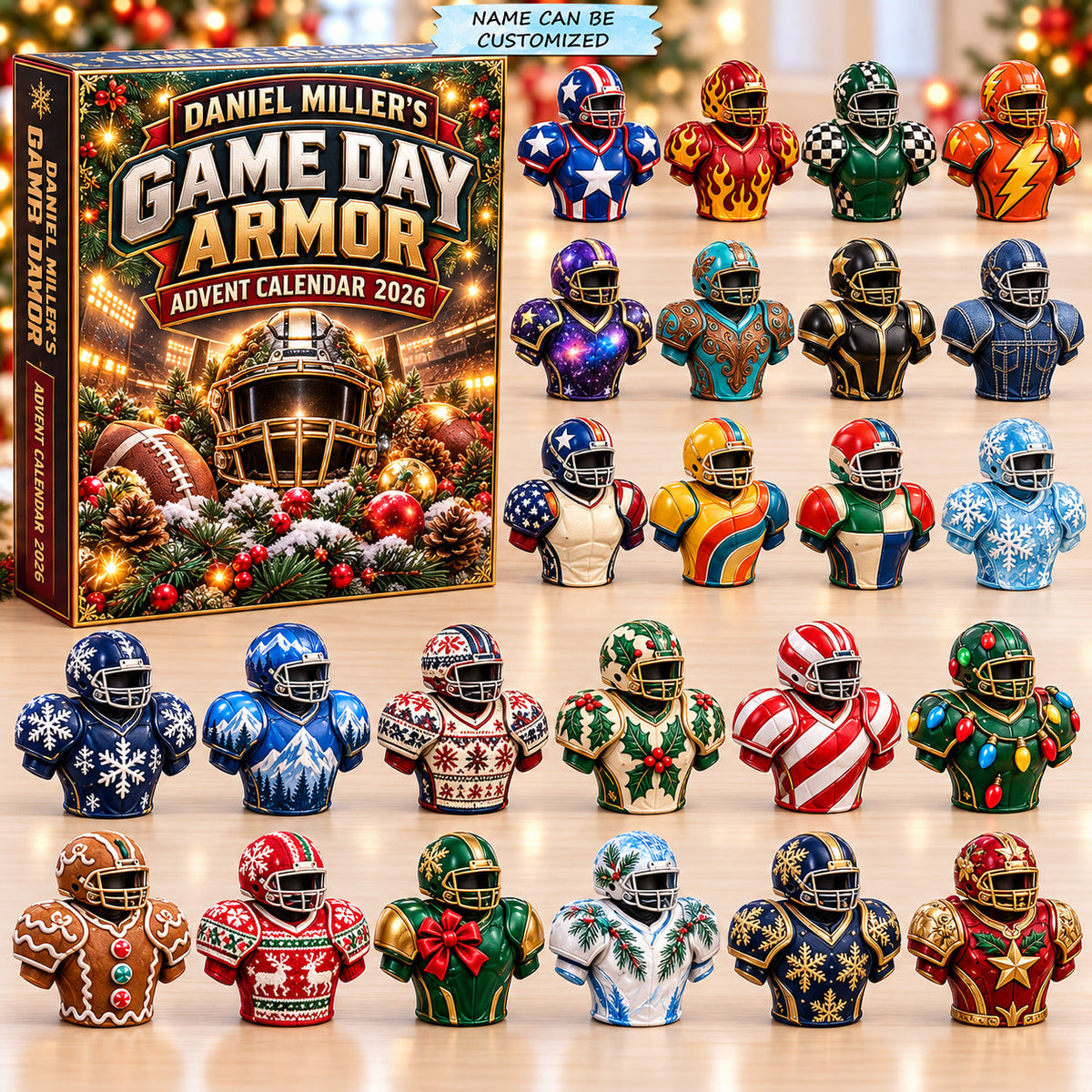 Game Day Armor Advent Calendar 2026 QTCUZ GFTOPND3107