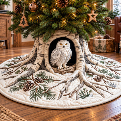 Birch Owl Hollow Quilted Tree Skirt GFTOPND3182