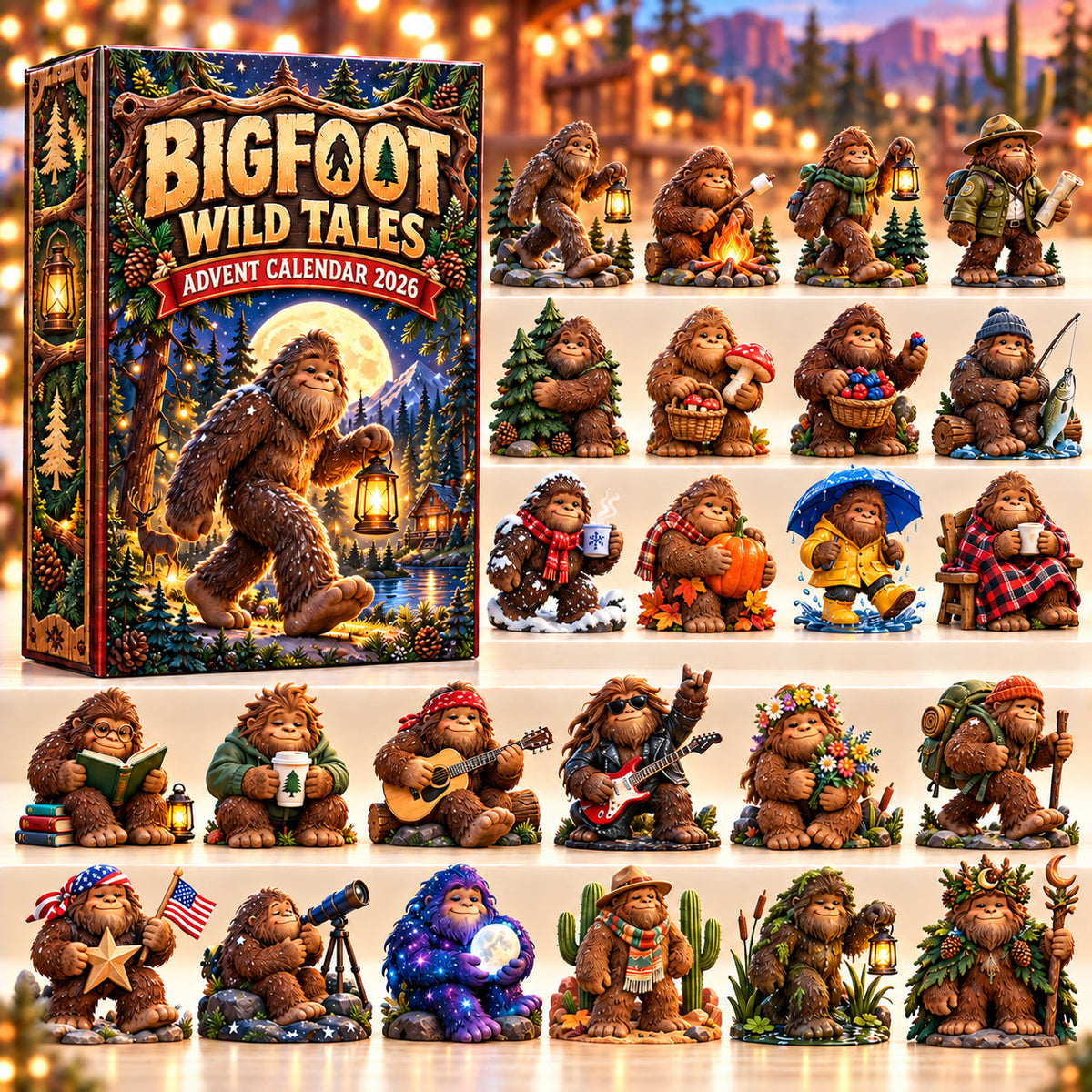 Bigfoot Wild Tales Advent Calendar 2026 GFTOPND3184