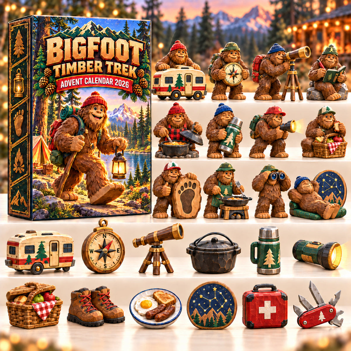 Bigfoot Timber Trek Advent Calendar 2026 GFTOPND3187