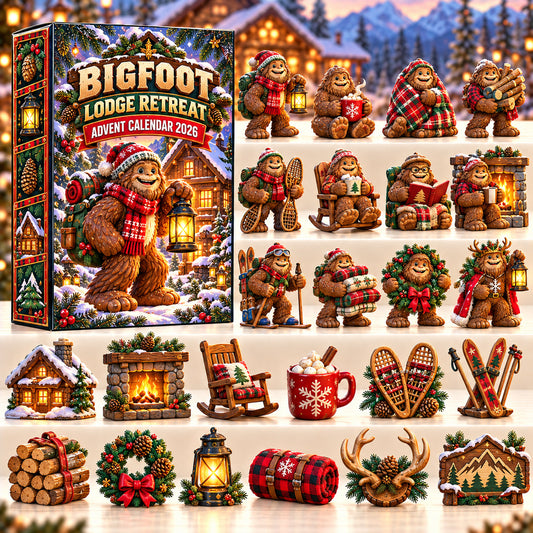 Bigfoot Lodge Retreat Advent Calendar 2026 GFTOPND3188