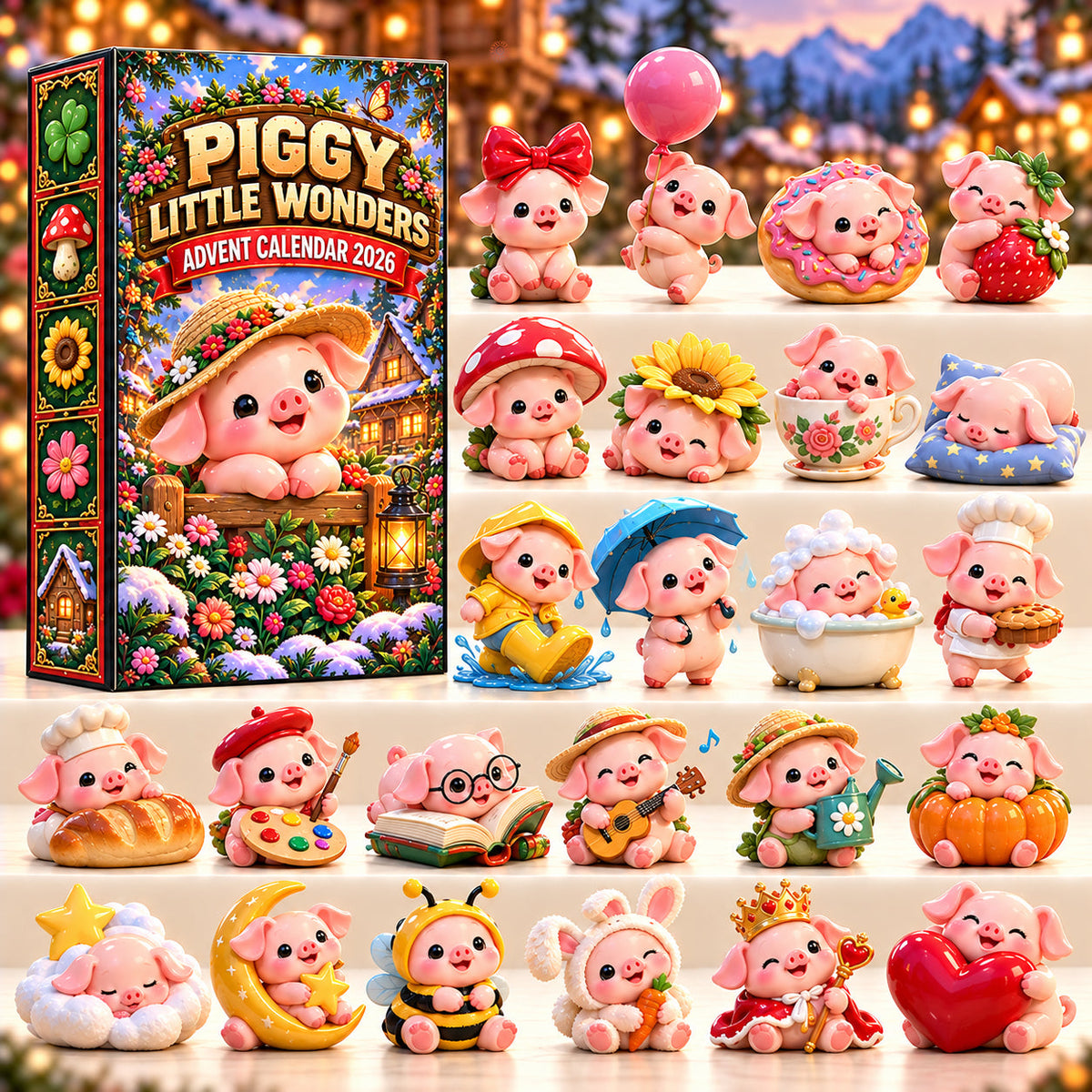 Piggy Little Wonders Advent Calendar 2026 GFTOPND3189