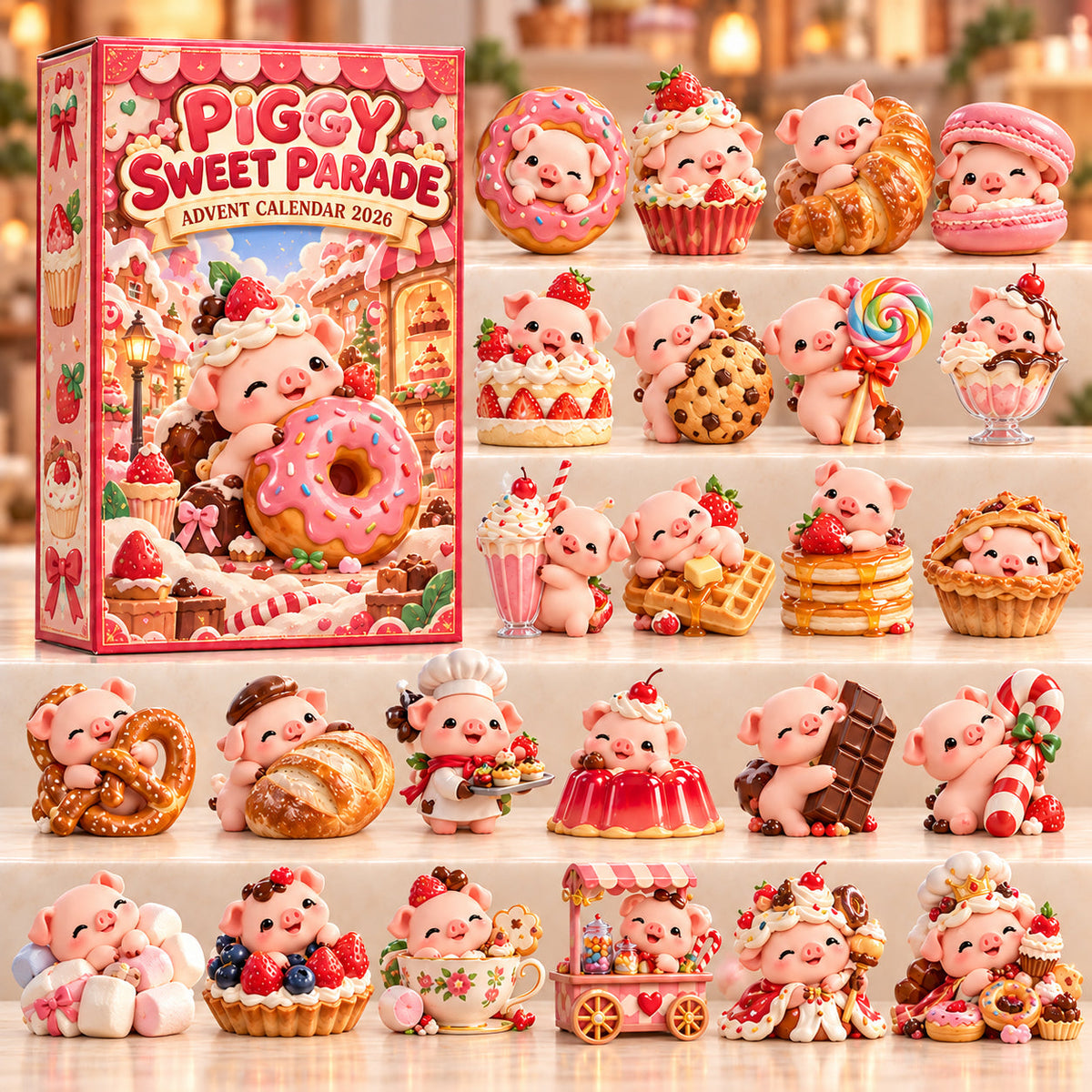Piggy Sweet Parade Advent Calendar 2026 GFTOPND3194