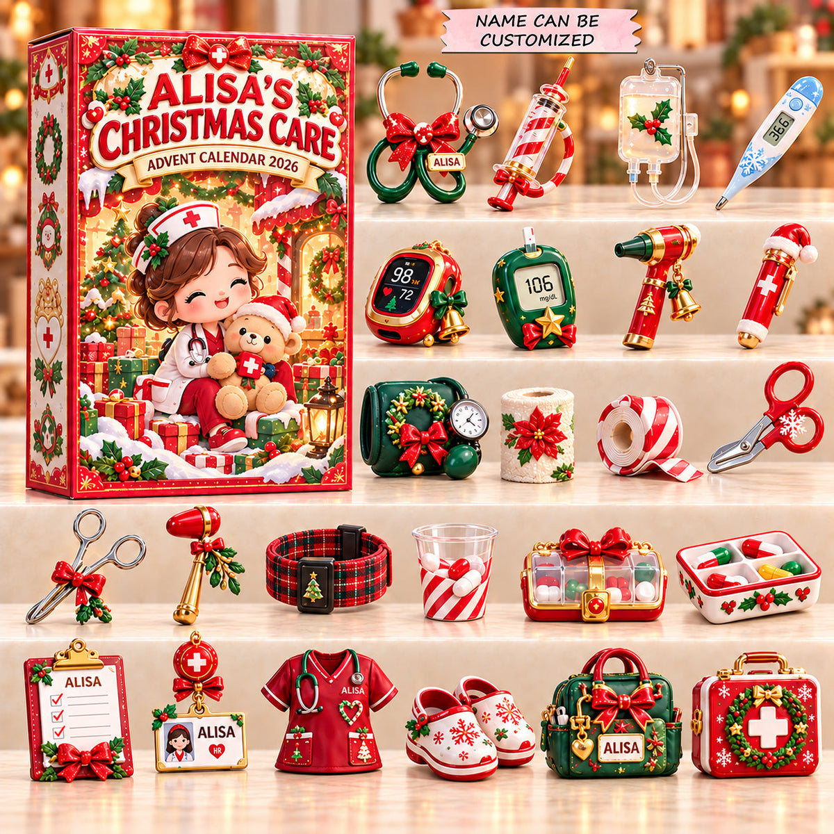 Christmas Care Advent Calendar 2026 QTCUZ GFTOPND3226
