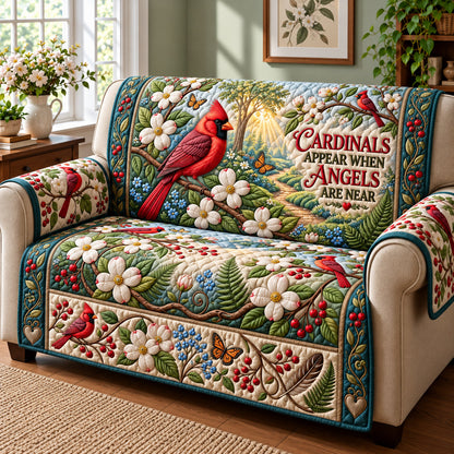 Heaven Garden Quilted Sofa Cover GFTOPND3231