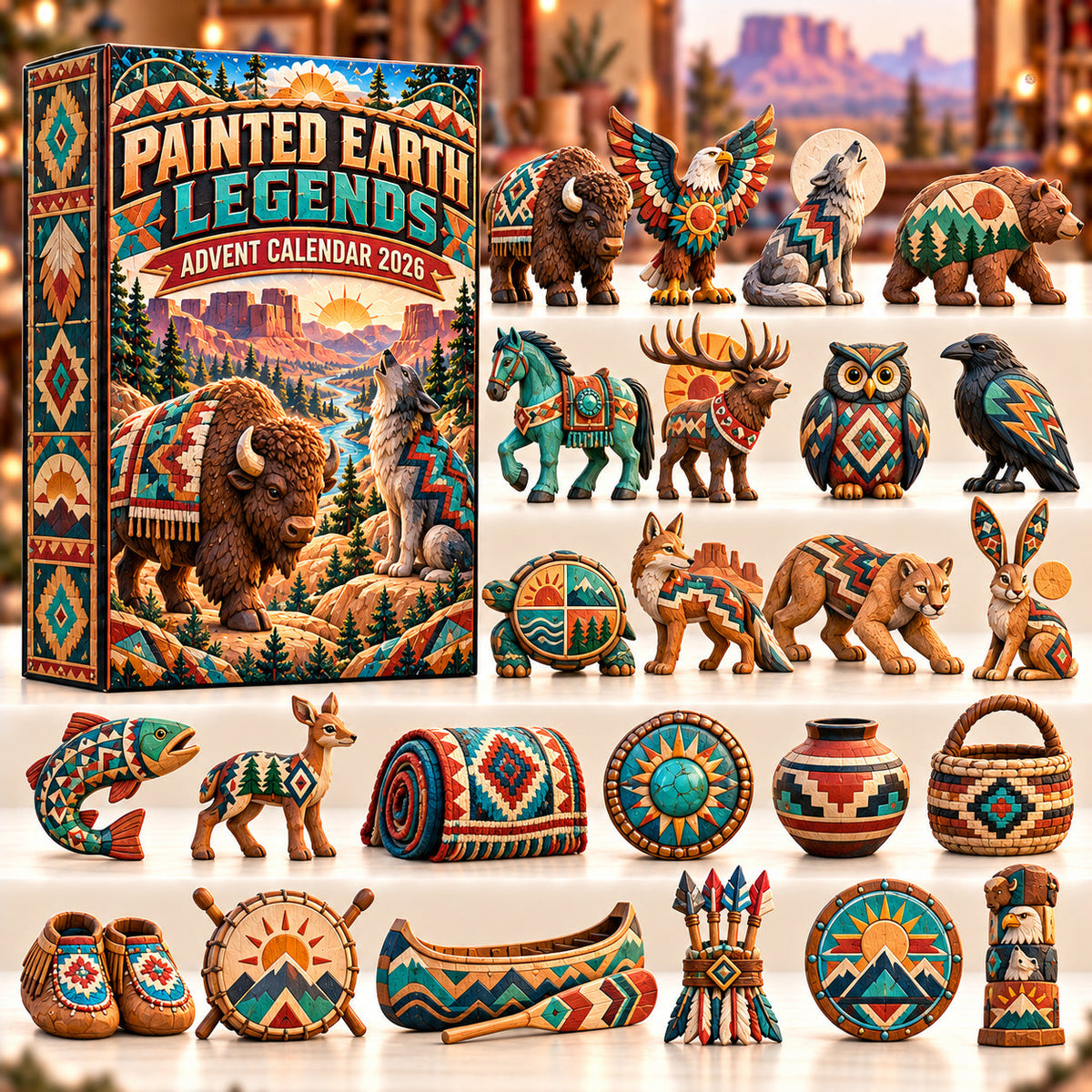 Painted Earth Legends Advent Calendar 2026 GFTOPND3257
