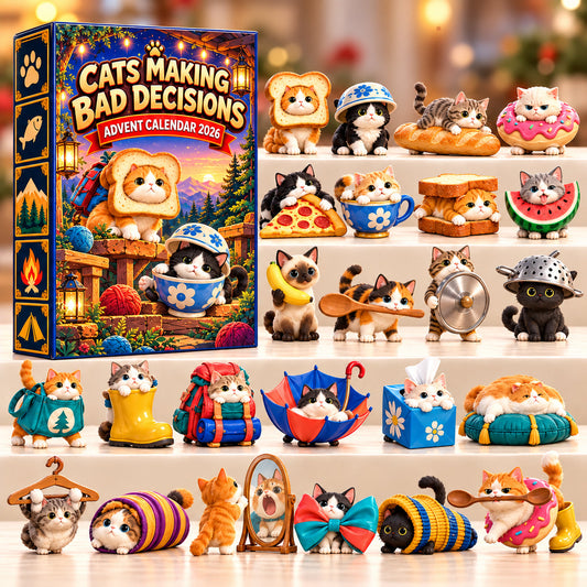 Cat Making Bad Decisions Advent Calendar 2026 GFTOPND3323