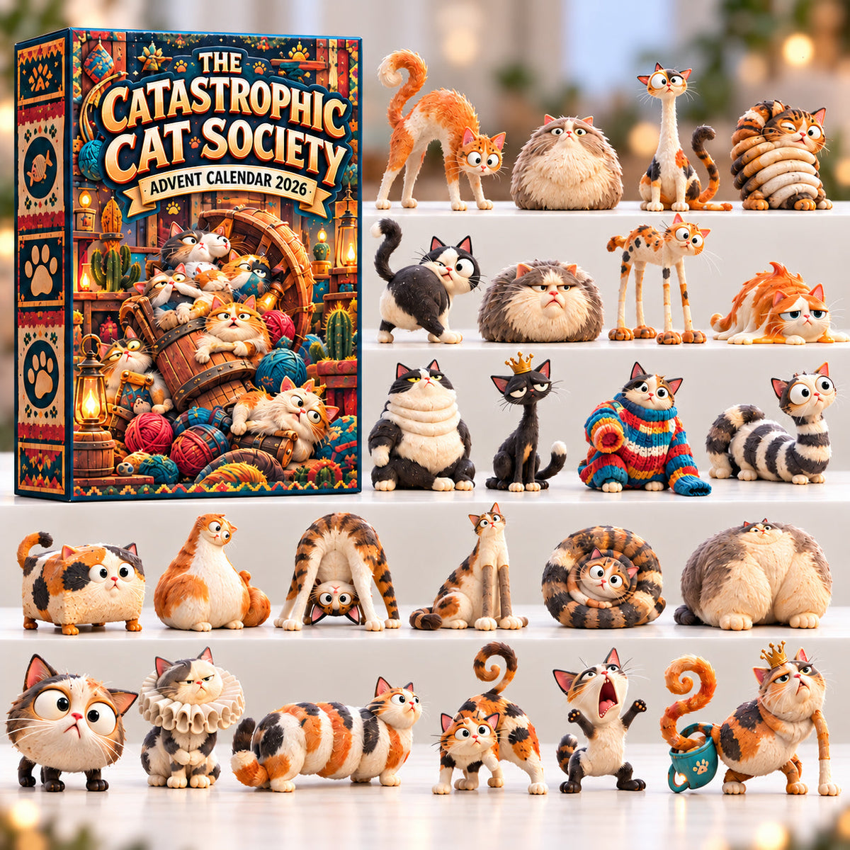 The Catastrophic Cat Society Advent Calendar 2026 GFTOPND3324
