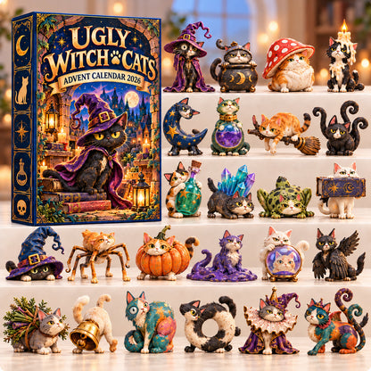 Ugly Witch Cats Advent Calendar 2026 GFTOPND3325