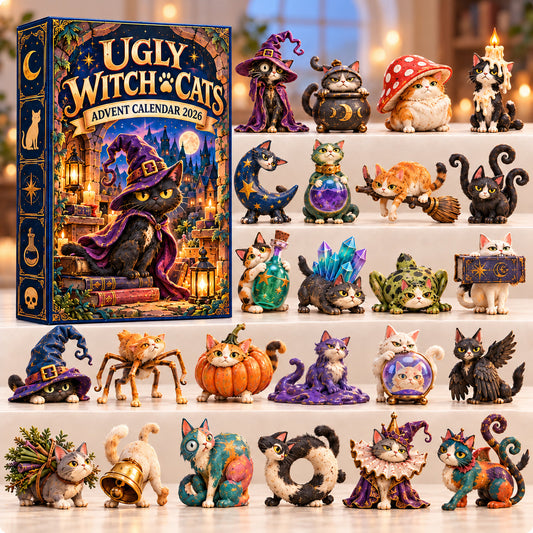 Ugly Witch Cats Advent Calendar 2026 GFTOPND3325