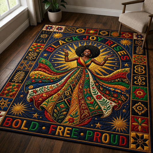 Colors Melanin Queen Area Rug GFTOPND334