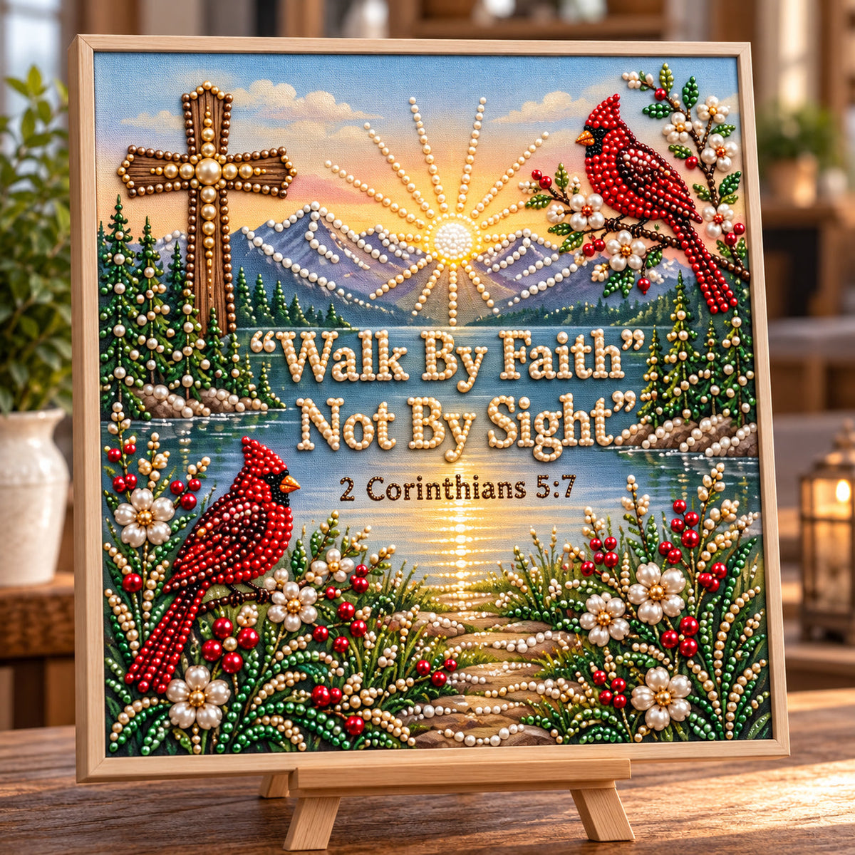 Walk By Faith DIY Diamond Pearl Art Kit GFTOPND3810