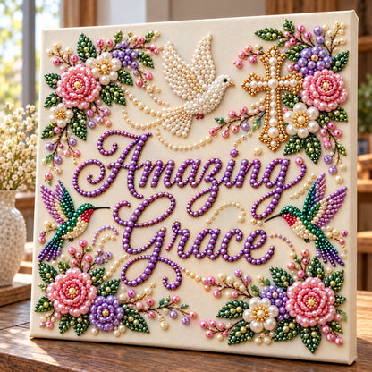 Amazing Grace DIY Diamond Pearl Art Kit GFTOPND3811
