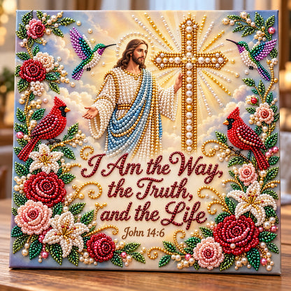 The Way The Truth The Life DIY Diamond Pearl Art Kit GFTOPND3814