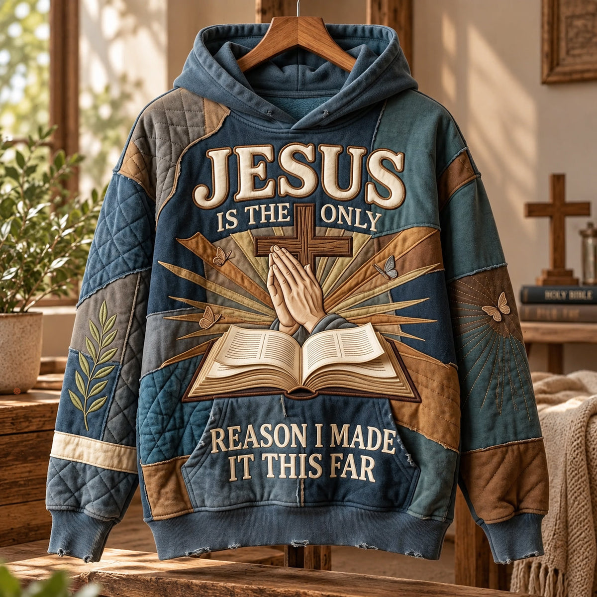 Jesus Is The Only Reason Hoodie GFTOPND3840