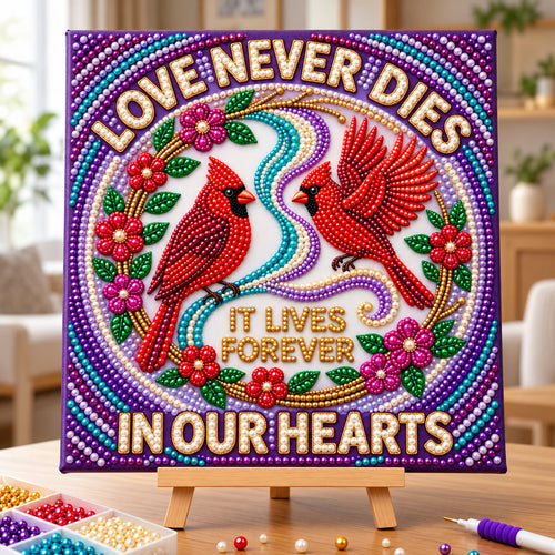 Love Never Dies DIY Diamond Pearl Art Kit GFTOPND3873