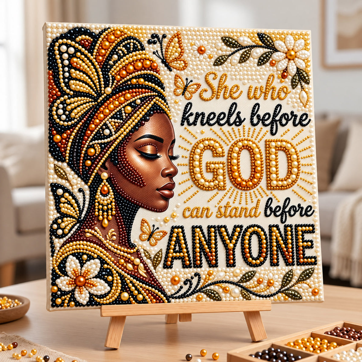 Stand Before Anyone DIY Diamond Pearl Art Kit GFTOPND3895