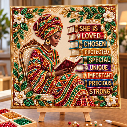 She Is DIY Diamond Pearl Art Kit GFTOPND3899