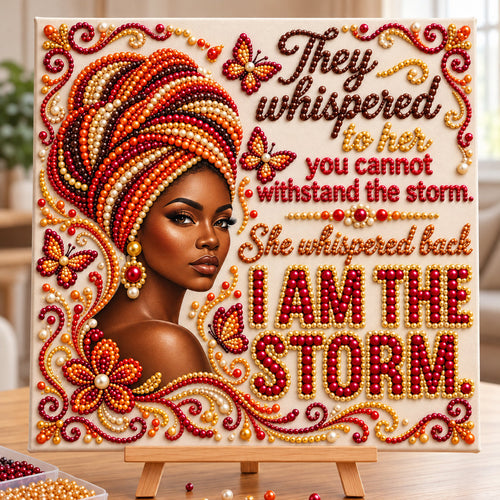 I Am The Storm DIY Diamond Pearl Art Kit GFTOPND3922
