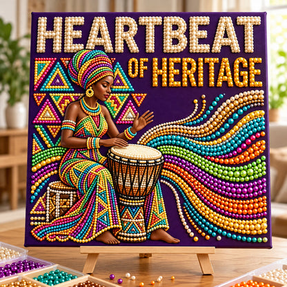Heartbeat Of Heritage DIY Diamond Pearl Art Kit GFTOPND3928