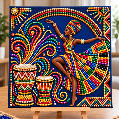 The Spirit Of Africa DIY Diamond Pearl Art Kit GFTOPND3962