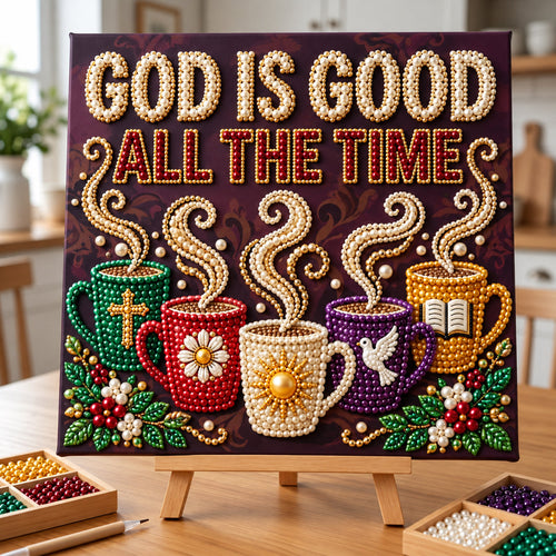 God Is Good DIY Diamond Pearl Art Kit GFTOPND4060