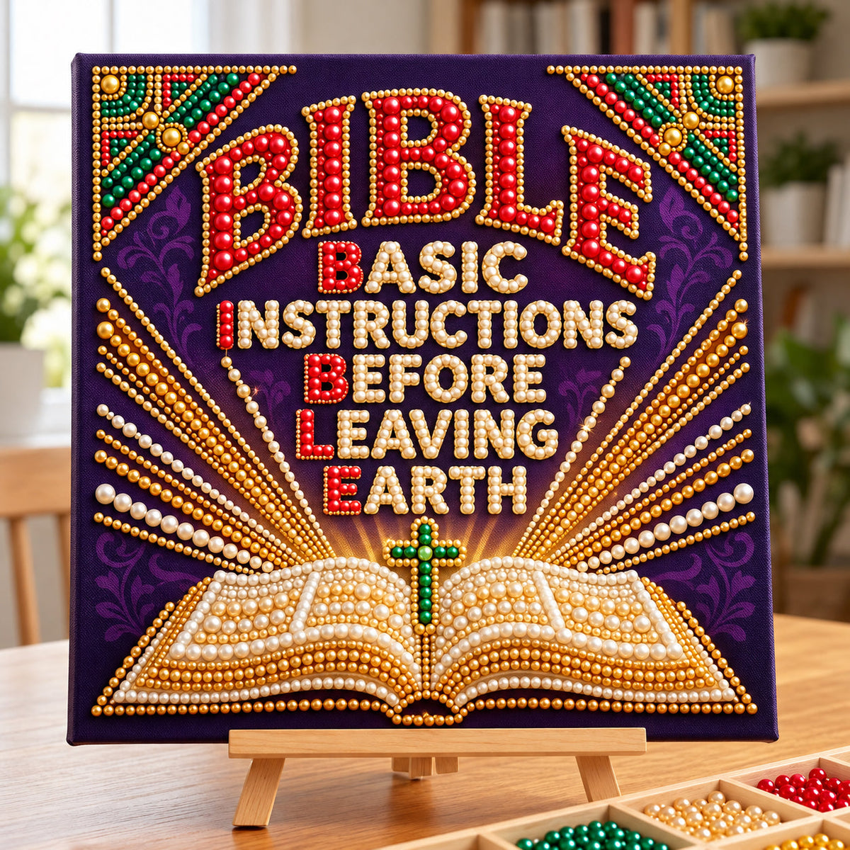 Bible DIY Diamond Pearl Art Kit GFTOPND4063