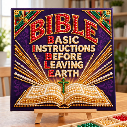 Bible DIY Diamond Pearl Art Kit GFTOPND4063
