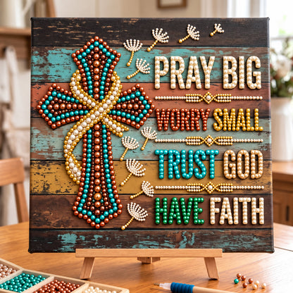 Pray Big DIY Diamond Pearl Art Kit GFTOPND4066