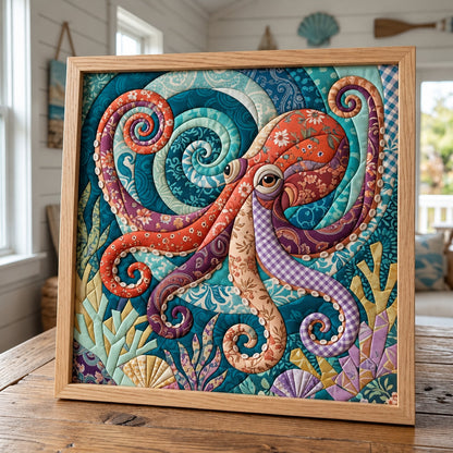 Coral Reef Octopus DIY Kinusaiga Art Kit GFTOPND4130
