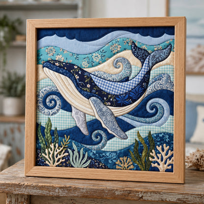 Gentle Ocean Whale DIY Kinusaiga Art Kit GFTOPND4134