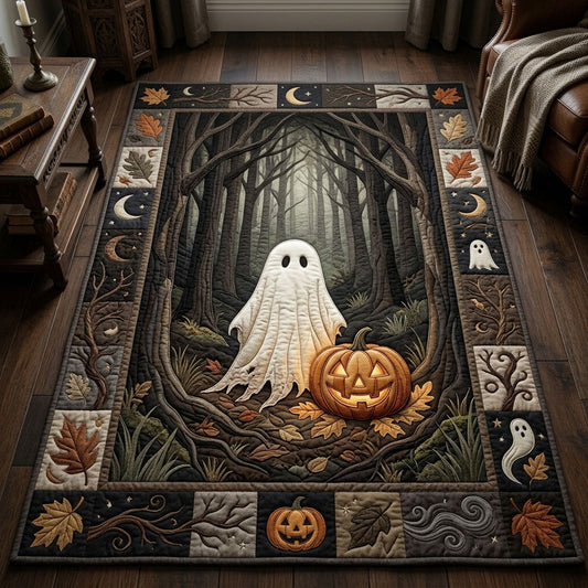 Ghost And Pumpkin Area Rug GFTOPND633